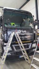 MAN XXL i-Drive Scheibentausch MAN XXL i-Drive Scheibentausch